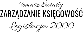 Tomasz Światły Zarządzanie księgowość Legislacja 2000 logo